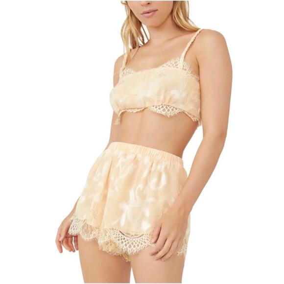 NWT Free People Love Story Set Size Medium / Orange Blossom - Picture 3 of 7